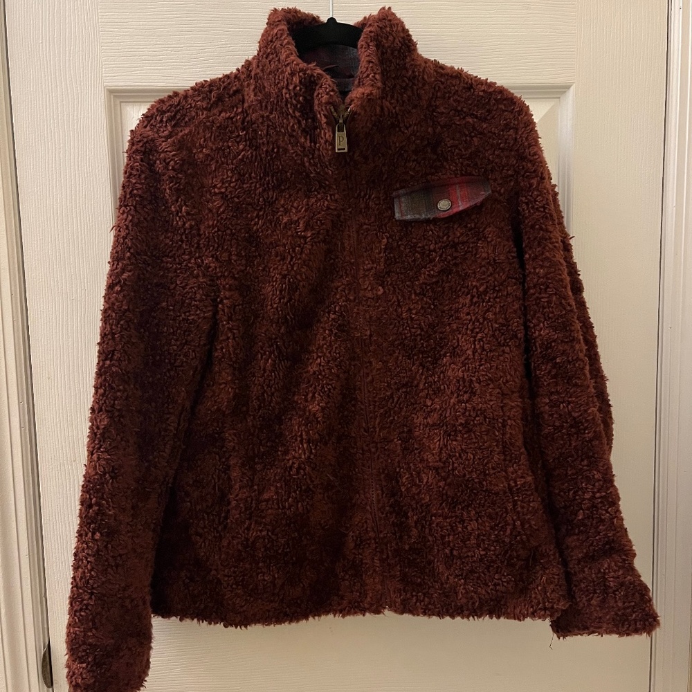 Pendleton Fuzzy Fleece Jacket Zip Up